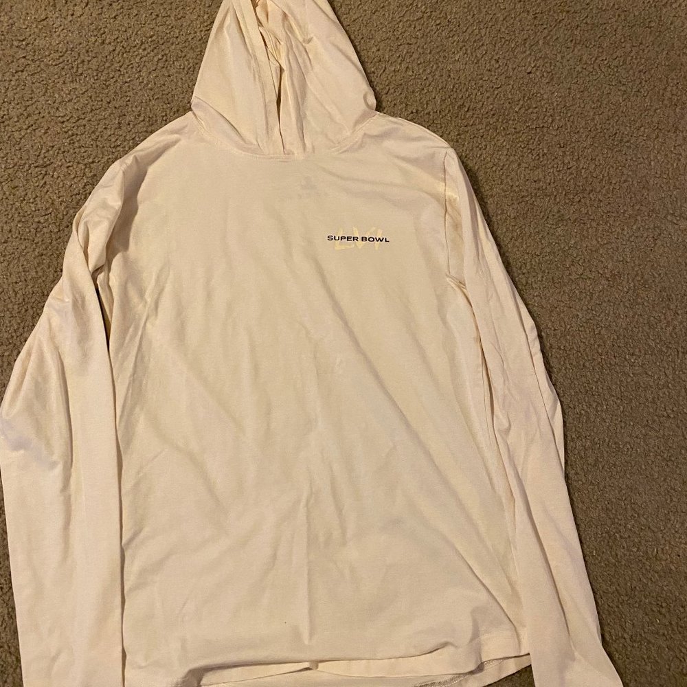 Official NFL Super Bowl LVI Long sleeve Shirt with Hood